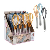 Egg whisk display box with 12 pcs