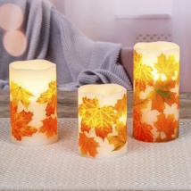 LED Candles  with print