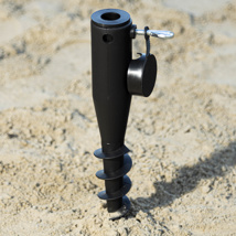 Ground Socket w /25,30,35,40 & 45mm plastic adapter