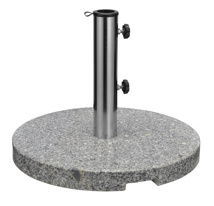 Schirmständer aus Granit - ca. 20kg Maße: ca. 40 x 5,8cm,rund