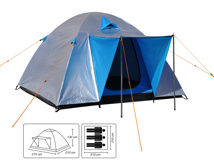 Dome Tent suitable for 3 persons