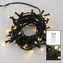 LED light chain with 50lights w/ remote control