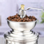 Stainless Steel Coffee Grinder with clip container