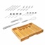 Besteckkasten mit Besteck, ausziehbar, FSC® 20-tlg., aus Bambus 