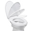 WC-Sitz aus Duroplast mit Soft-Close Funktion
