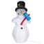 Self-Inflatable Shivering Snowman Size: 180 x 90 x70cm