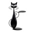 Kerzenhalter "Katze" Maße: ca. 17,5 x 10,5 x 28cm