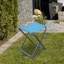steel camping stool size: 32 x 31 x H36cm
