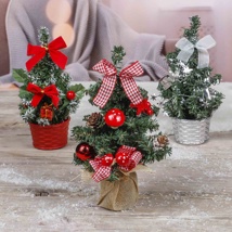 Mini Weihnachtsbäume ca. 20 cm  3 fach sortiert im Display