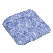 Softkissen LISA Marmor, blau Maße: ca. 38 x 38 x 8 cm