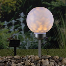 Solar LED Ball Light 20cm with rotation function  