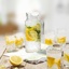 Wasserkaraffe-Set aus Glas, 1200ml inkl. 6 Trinkgläser 