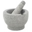 Granite Mortar + Pestle Dia: 15 x 11 cm (H)