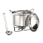 STAINLESS STEEL PUNCH BOWL SET