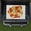 Pizza Backstein  Maße: ca. 38 x 30 x 1,2cm 