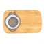 Bamboo cutting board with colander,FSC approx. 49.5 x 29.5 x 1.4 cm