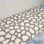 PVC anti slip bath mat 