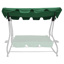 cover for swing chair, green size: 193 x 151cm