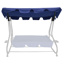 cover for swing chair, blue size: 193 x 151cm