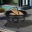 Patio Brazier with spark guard