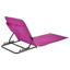 Foldable Beach Mat Chair Colour: pink