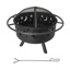 Firepit with spark guard size approx. ⌀ 76 x 60 cm