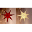 LED Christmas Star Lantern Dimensions (ø x d): 60 x 21 cm