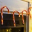 Light chain with candy cane