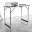 Heigth Adjustable Folding Table size: 100 x 60 x 94 cm (assembled)