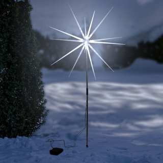 LED Gartenstecker Polar Stern ca. 50 x 95 cm 