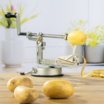 Apfel- und Kartoffelschäler  Maße: ca. 30 x 11 x 13,2cm 