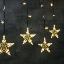 Light Curtain with Stars for indoor use