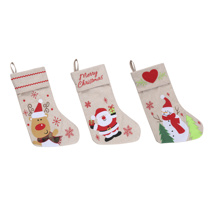 Christmas stocking in 3 designs, height: approx. 45 cm