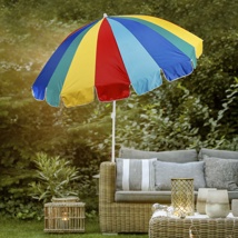 umbrella multicolor 225cm