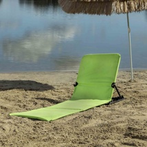 Foldable Beach Mat Chair Colour: light green