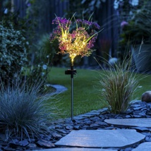 solar led garden stick heather