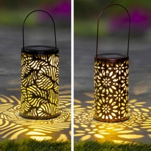 LED lantern with solar 