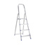 aluminium ladder with 4 steps