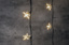 LED Sternenvorhang  5 große und 25 kleine Sterne