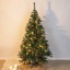Weihnachtsbaum 180cm hoch, grün mit Metallständer und Ästen aus Kunststoff