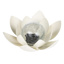Solar Lotusblüte aus Metall Maße: ca. 27,6 cm x12cm