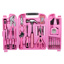 Koffer, Werkzeug, 149tlg. pink, 24 x 6.5 x 32cm, GS certificated